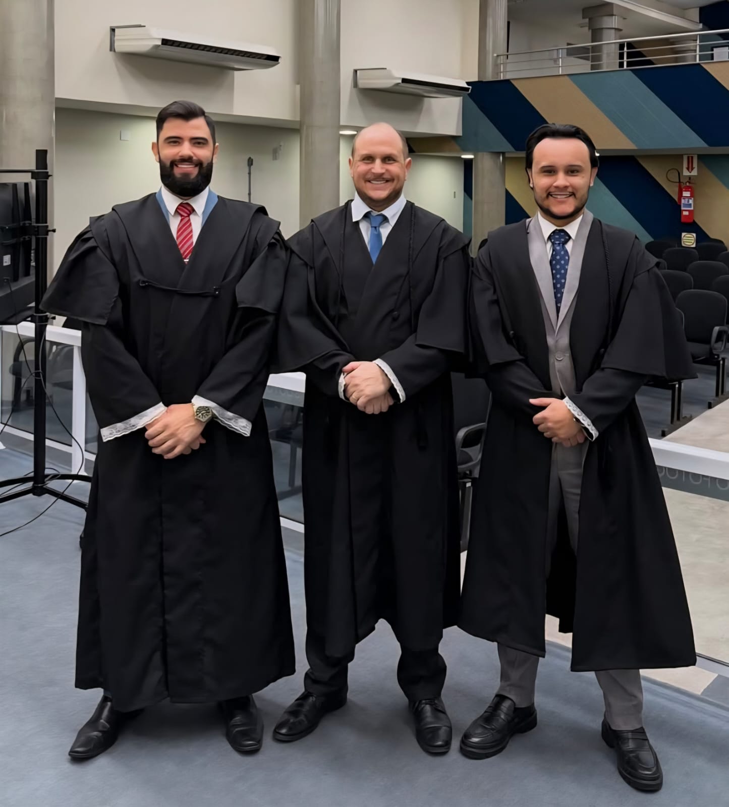 Sócios do BCM Advogados Associados em toga